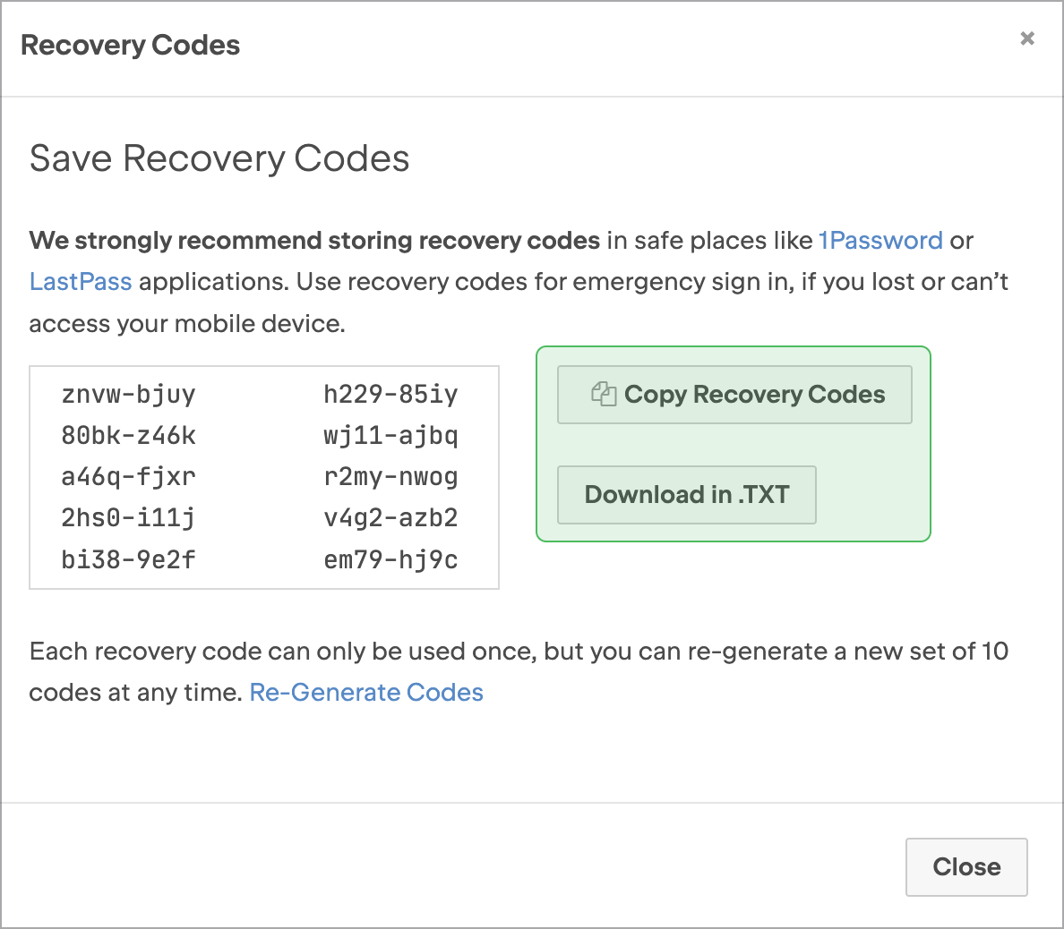 Downloader Codes